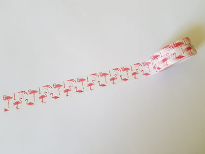 flamingo washi tape