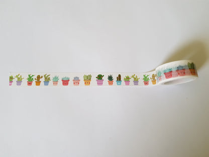 cactus washi tape