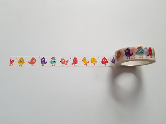 birds washi tape