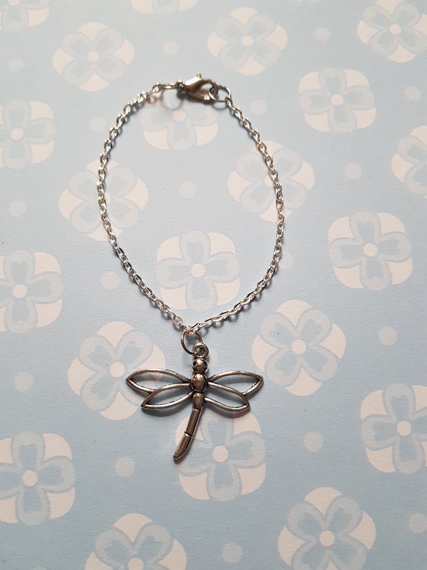 dragonfly charm bracelet