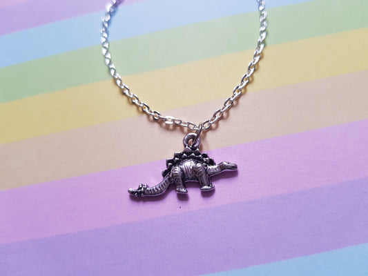 stegosaurus charm bracelet