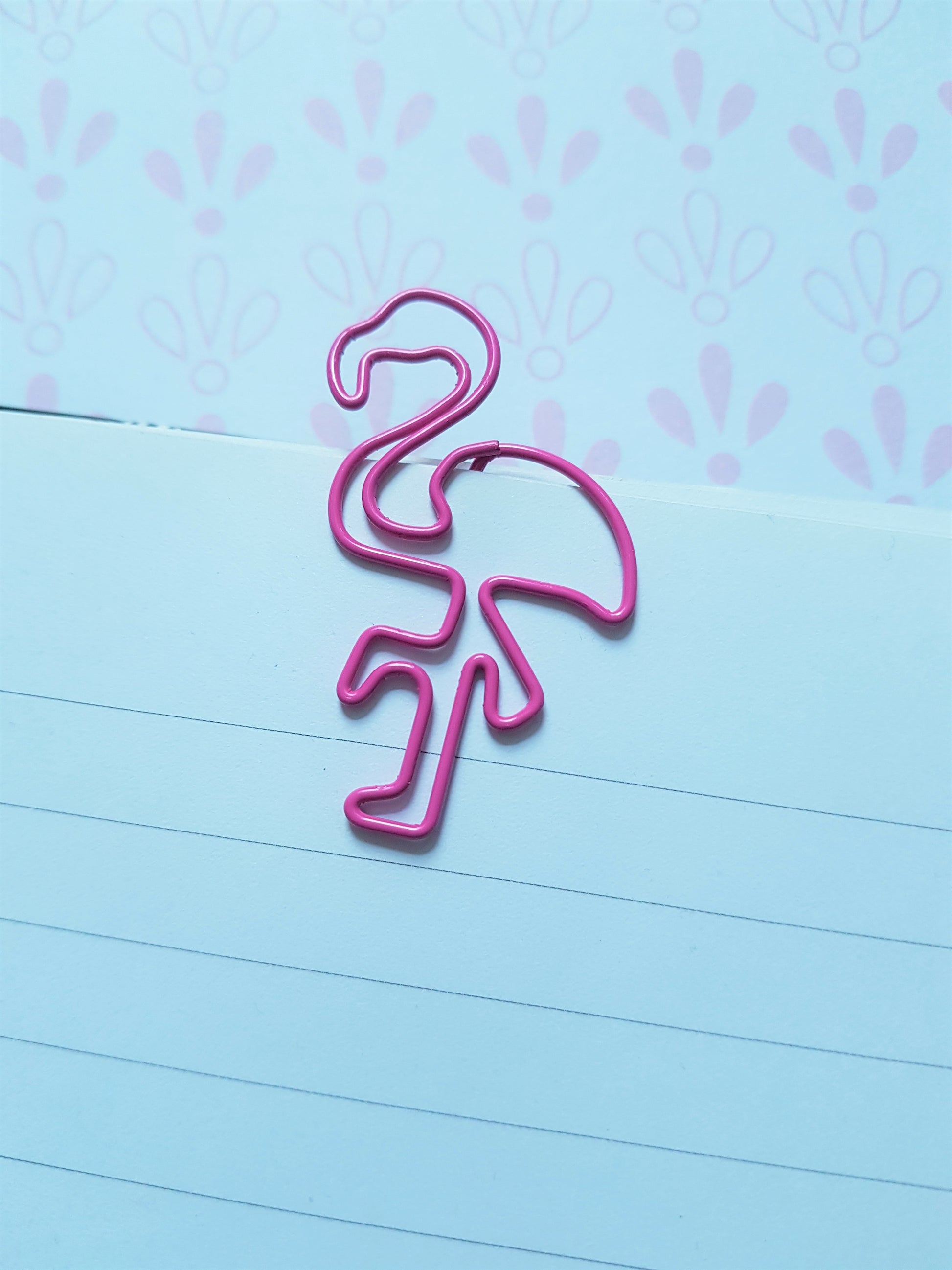 flamingo paper clips