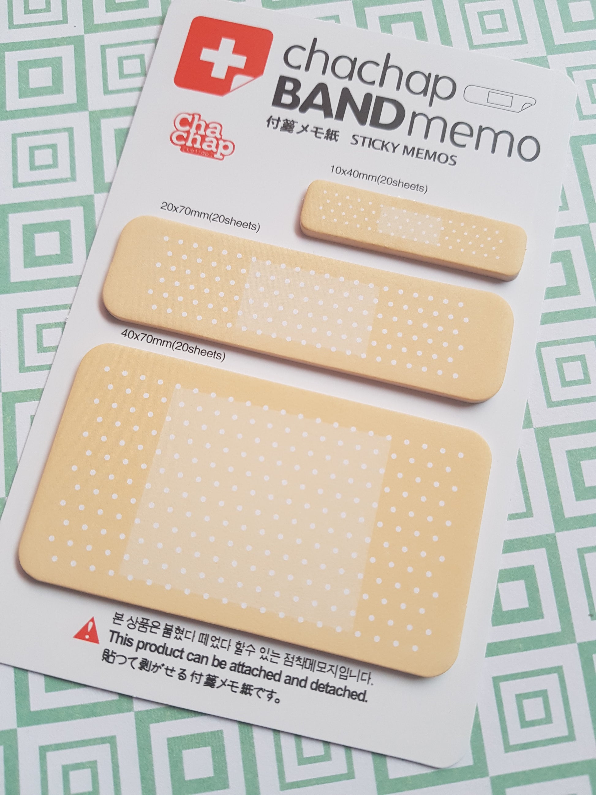 bandaid sticky memo notes