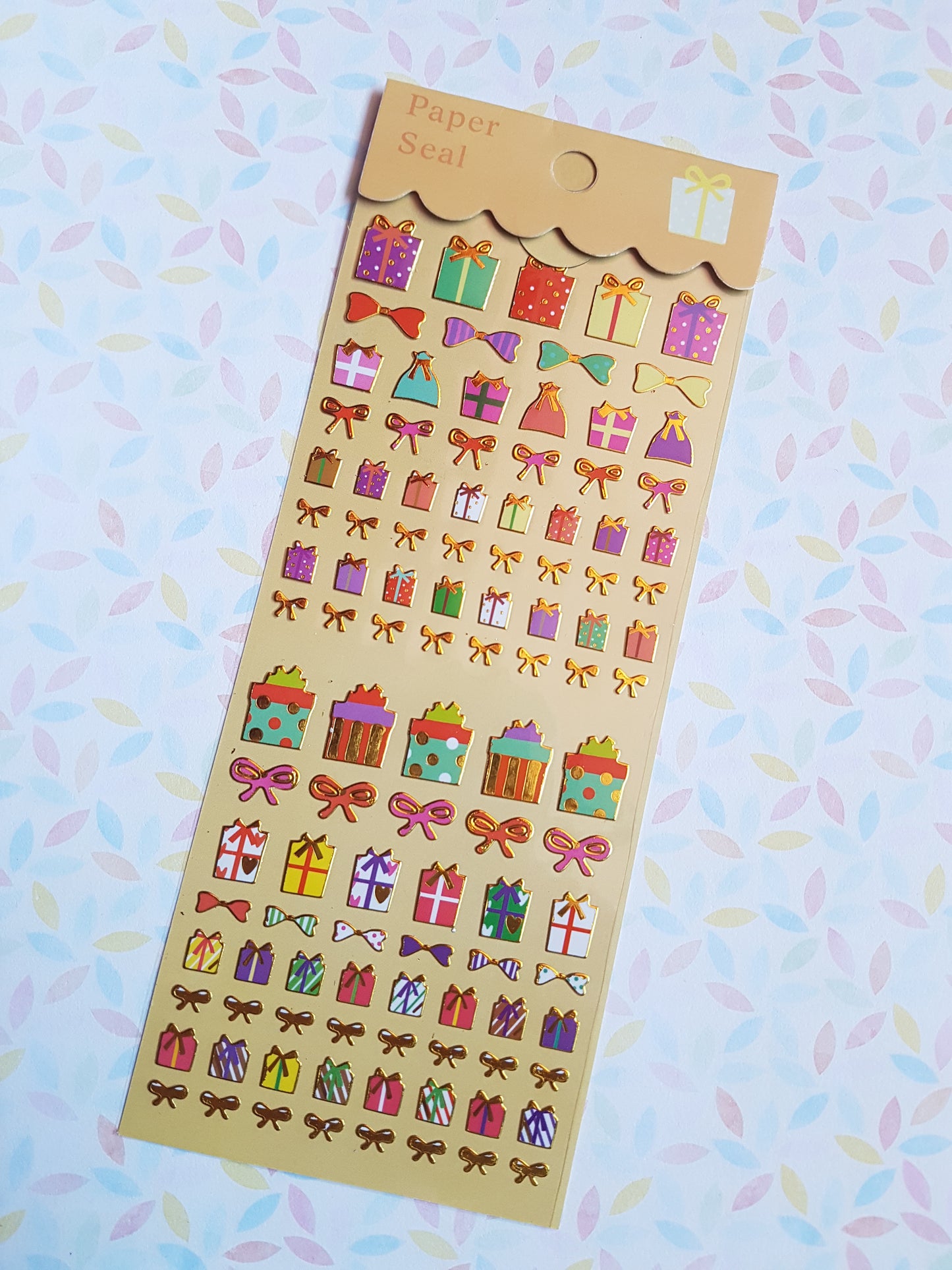 presents sticker sheet 