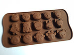 silicone craft mould - animals 