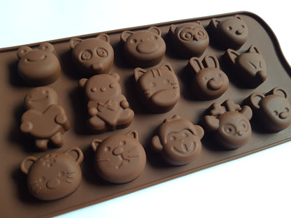 silicone craft mould - animals