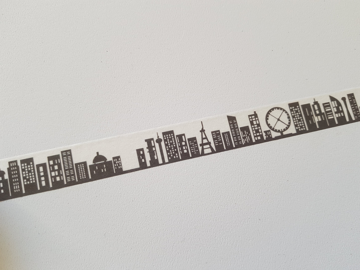 10m washi tape - 15mm - city skyline 