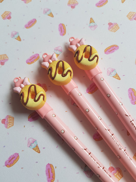 pink doughnut pen 