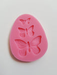 silicone craft mould - butterflies 