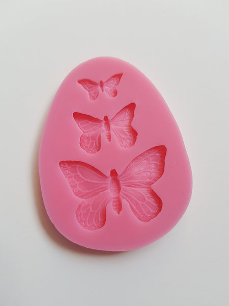 silicone craft mould - butterflies 