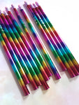 holographic rainbow pencils