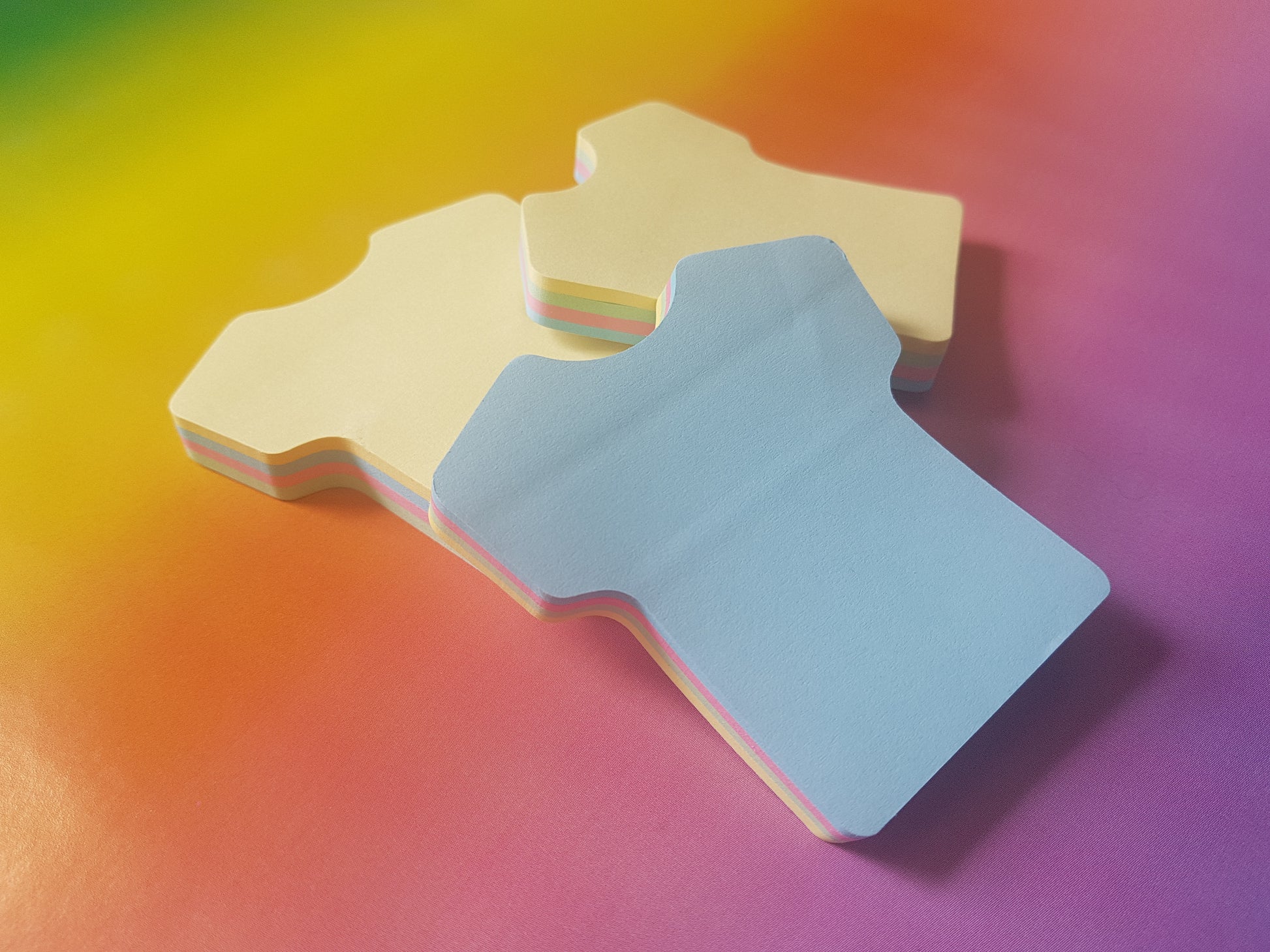 t-shirt sticky notes