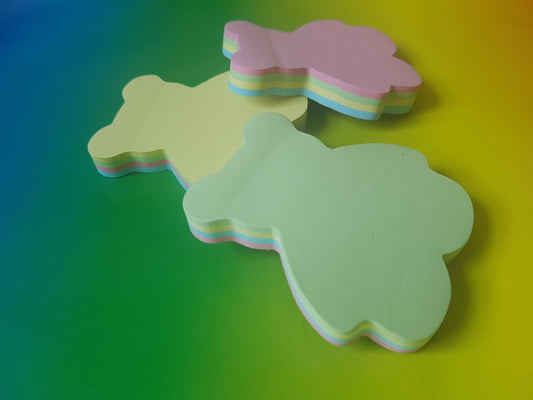 teddy bear sticky notes