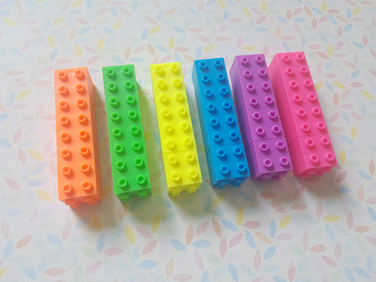 building brick highlighter pens 