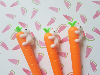 rabbit and carrot pen