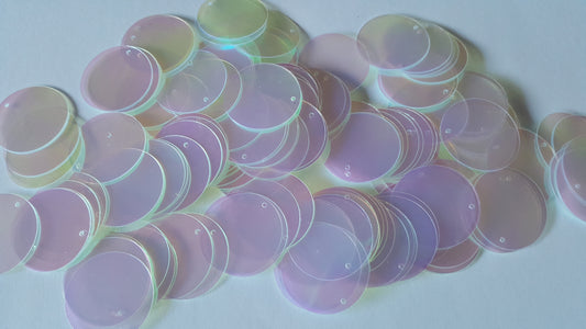 29mm iridescent disc sequins