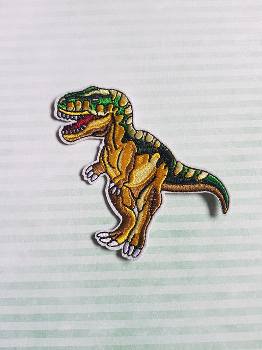 iron-on applique - dinosaur