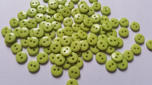 30 x 9mm Round Resin 2-Hole Buttons | DIY Sewing, Crafting & Handmade Projects
