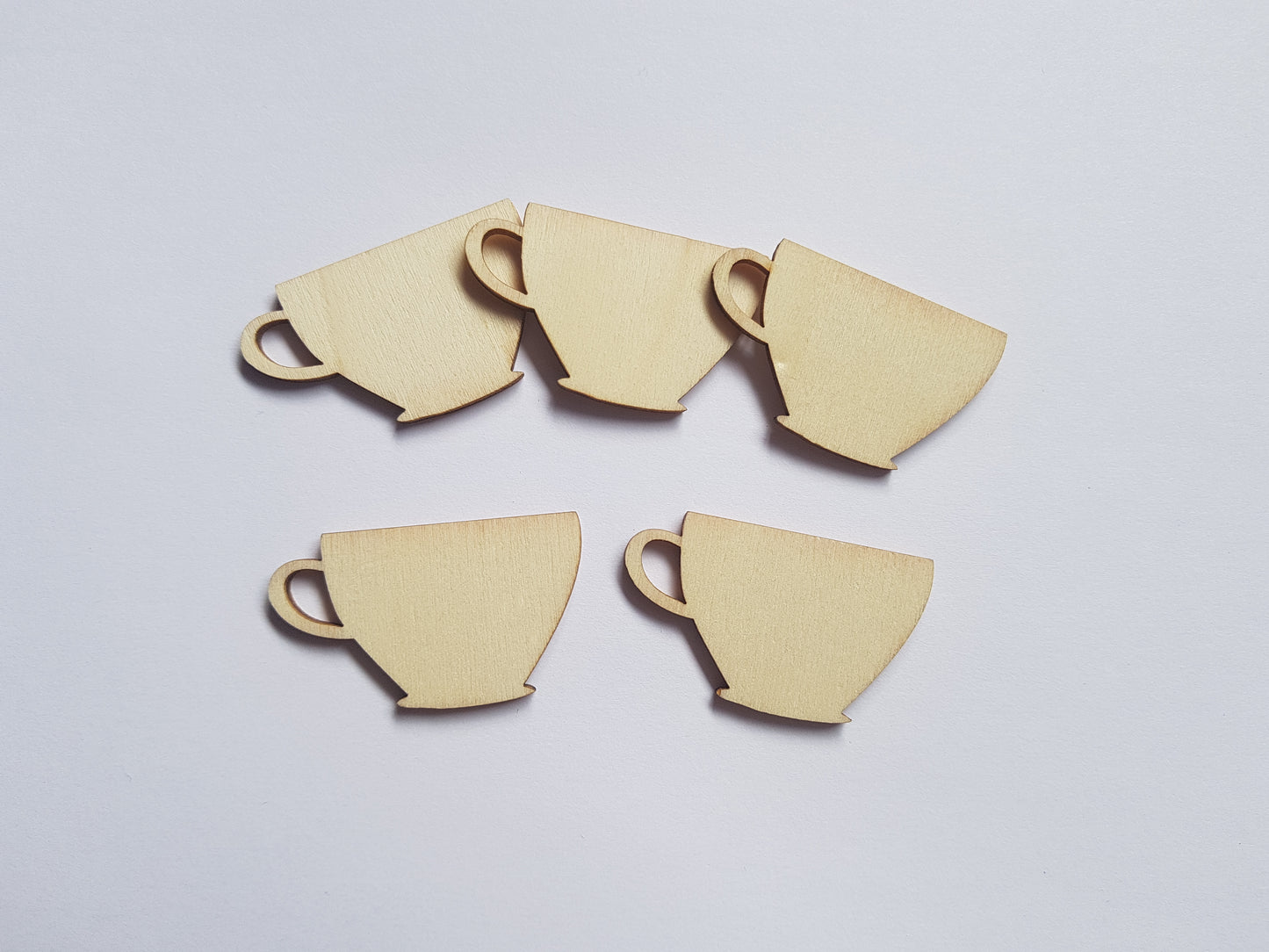 45mm wooden teacups