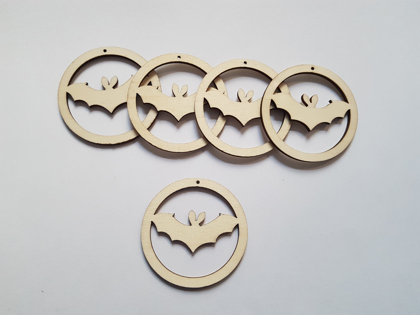 55mm wooden bat shapes