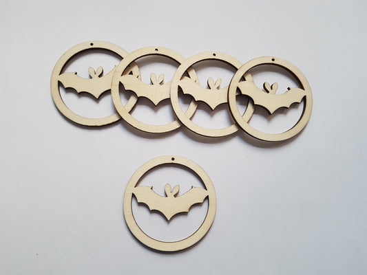 55mm wooden bat shapes