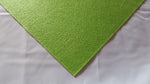 felt sheet - spring green