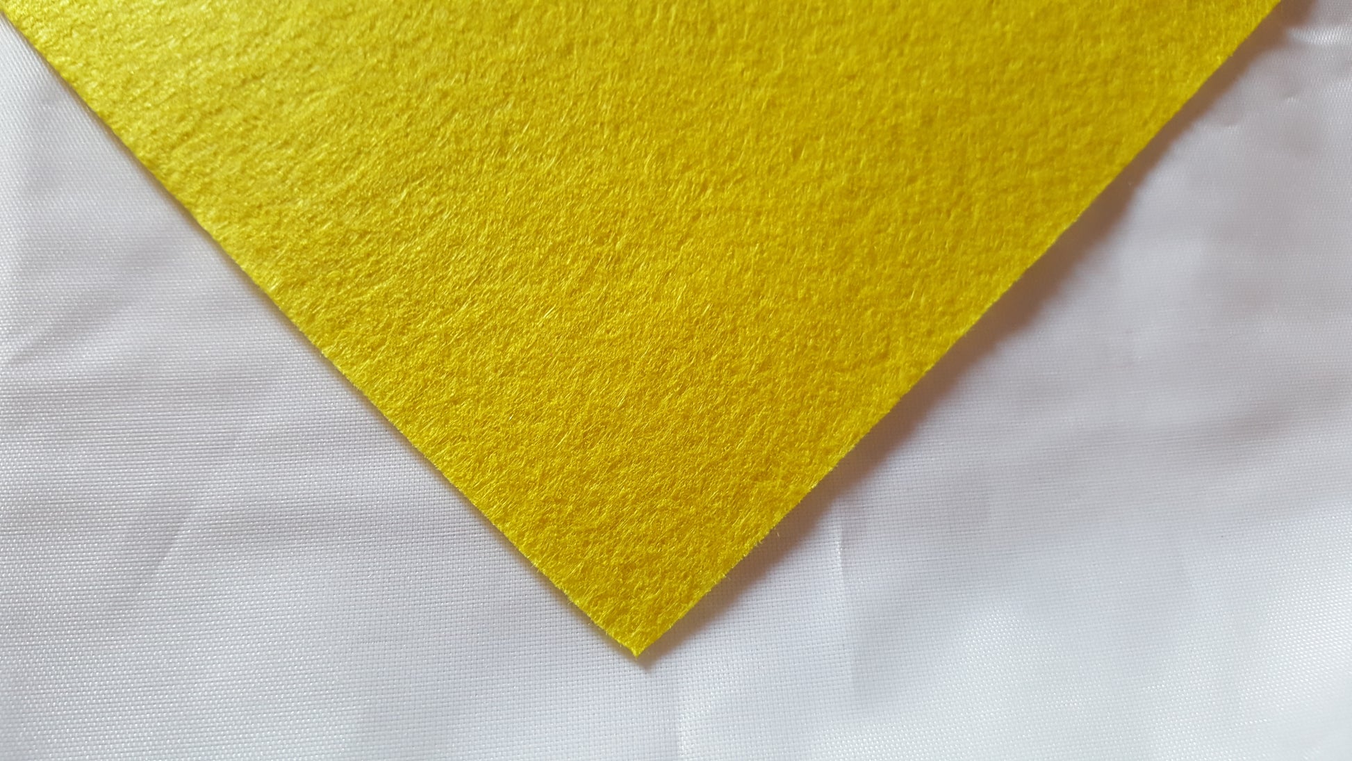 felt sheet - yellow