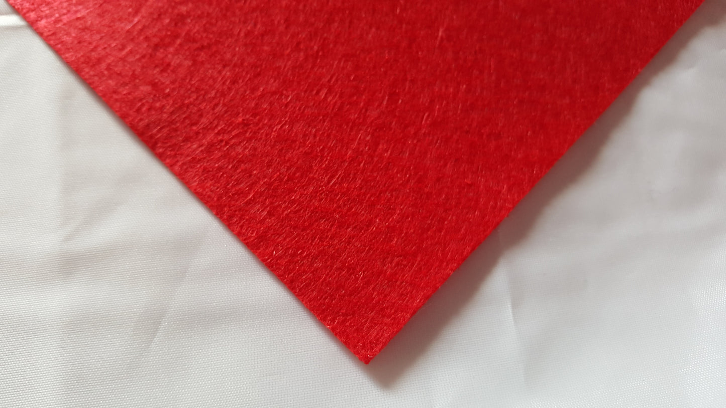 felt sheet - red 