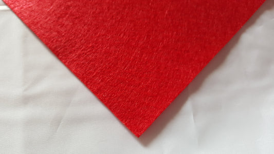 felt sheet - red 