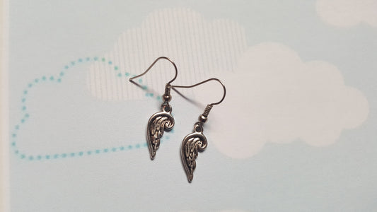 angel wings earrings