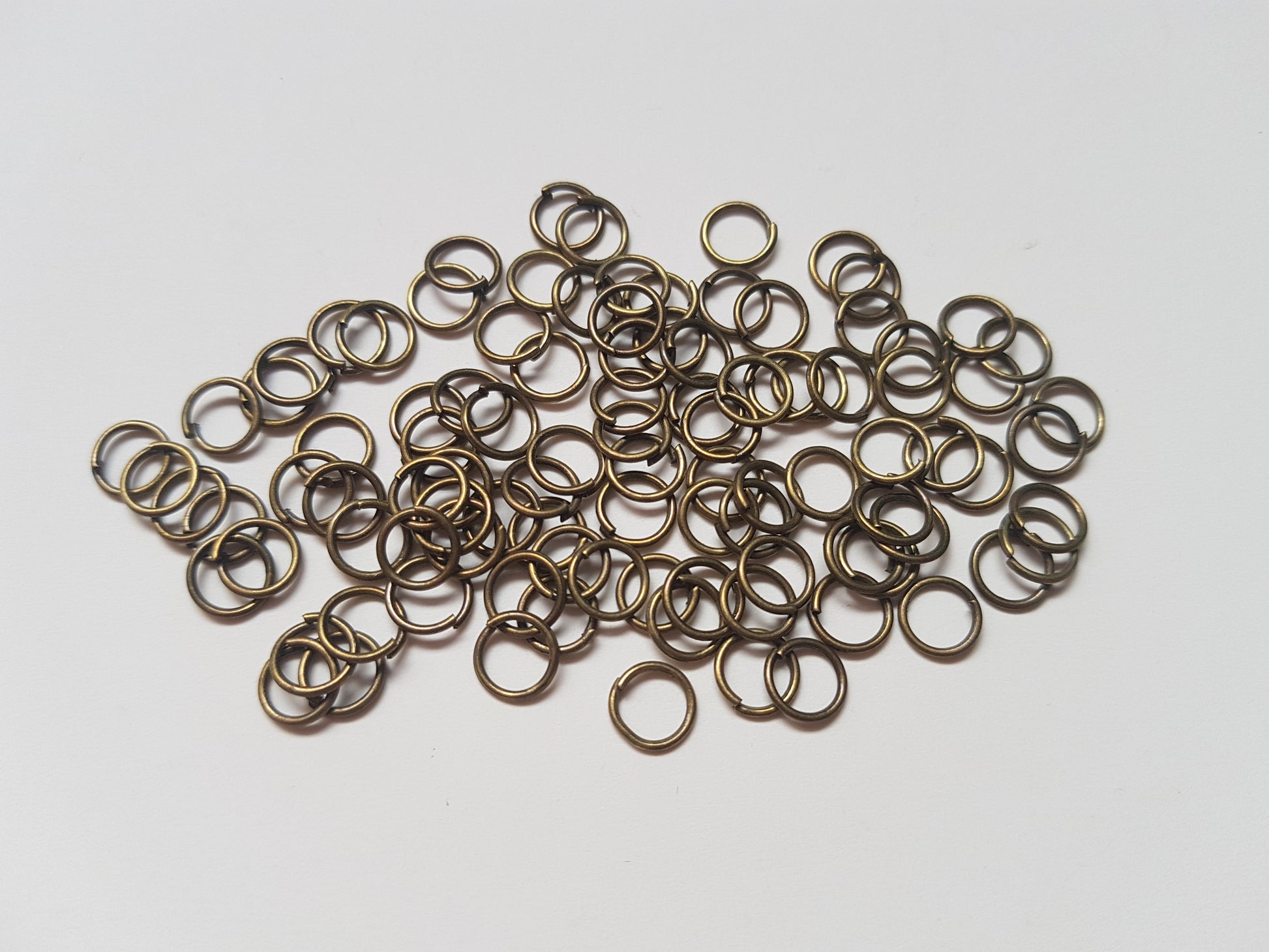 antique bronze plated jumprings