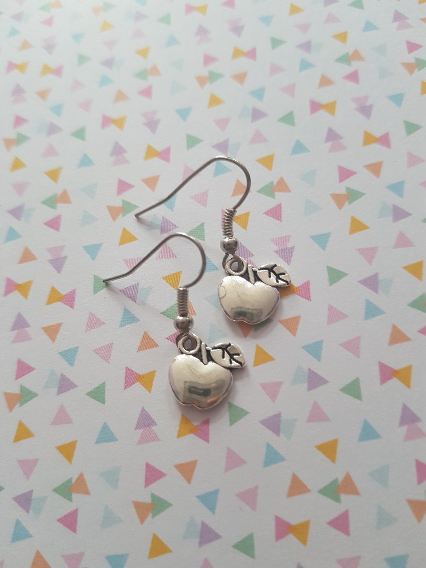 apple earrings