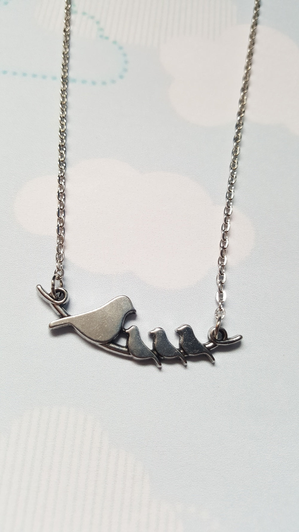 bird branch necklace