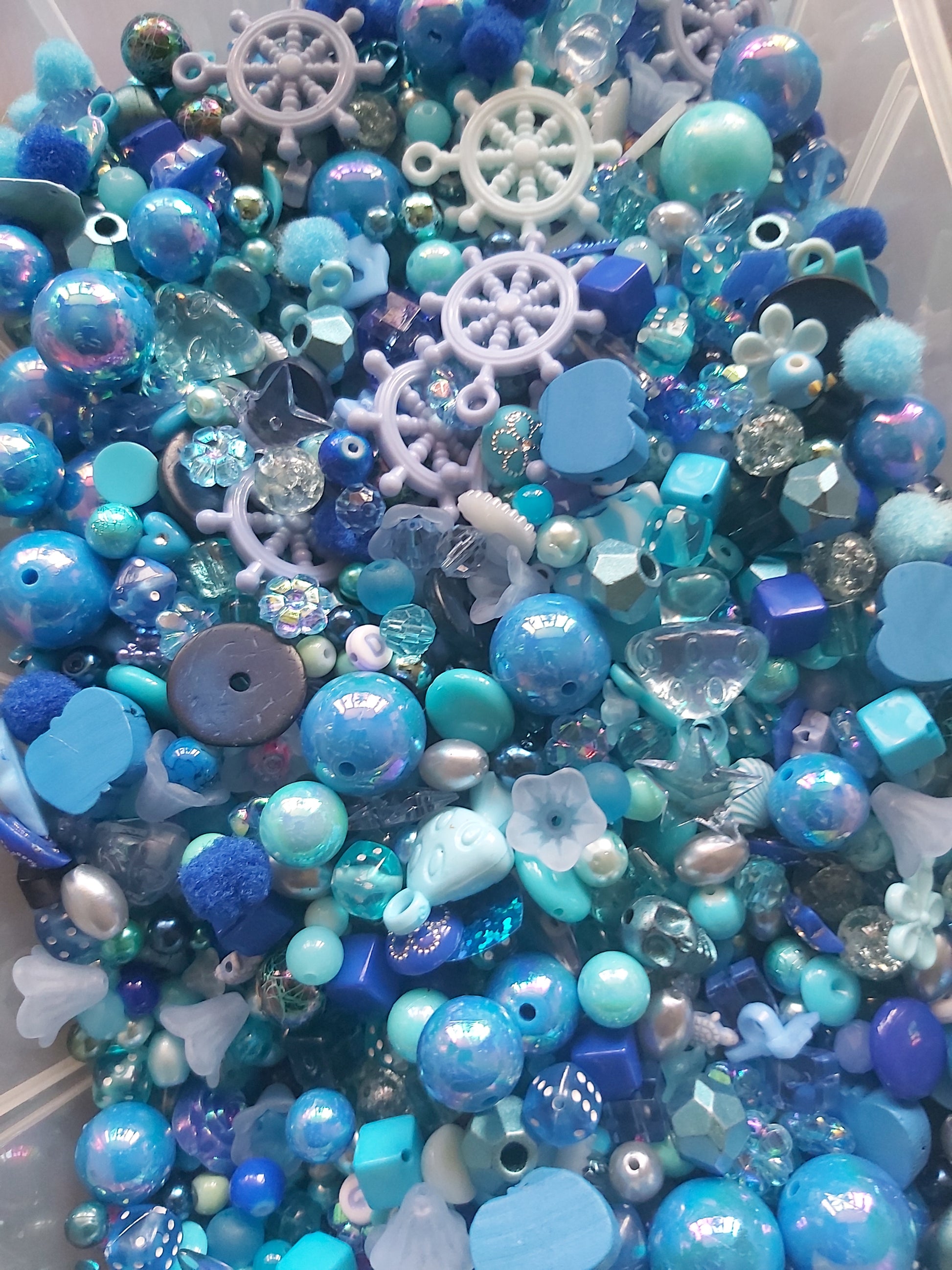 50g craft mix - blue