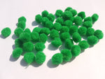 12mm pompoms - green