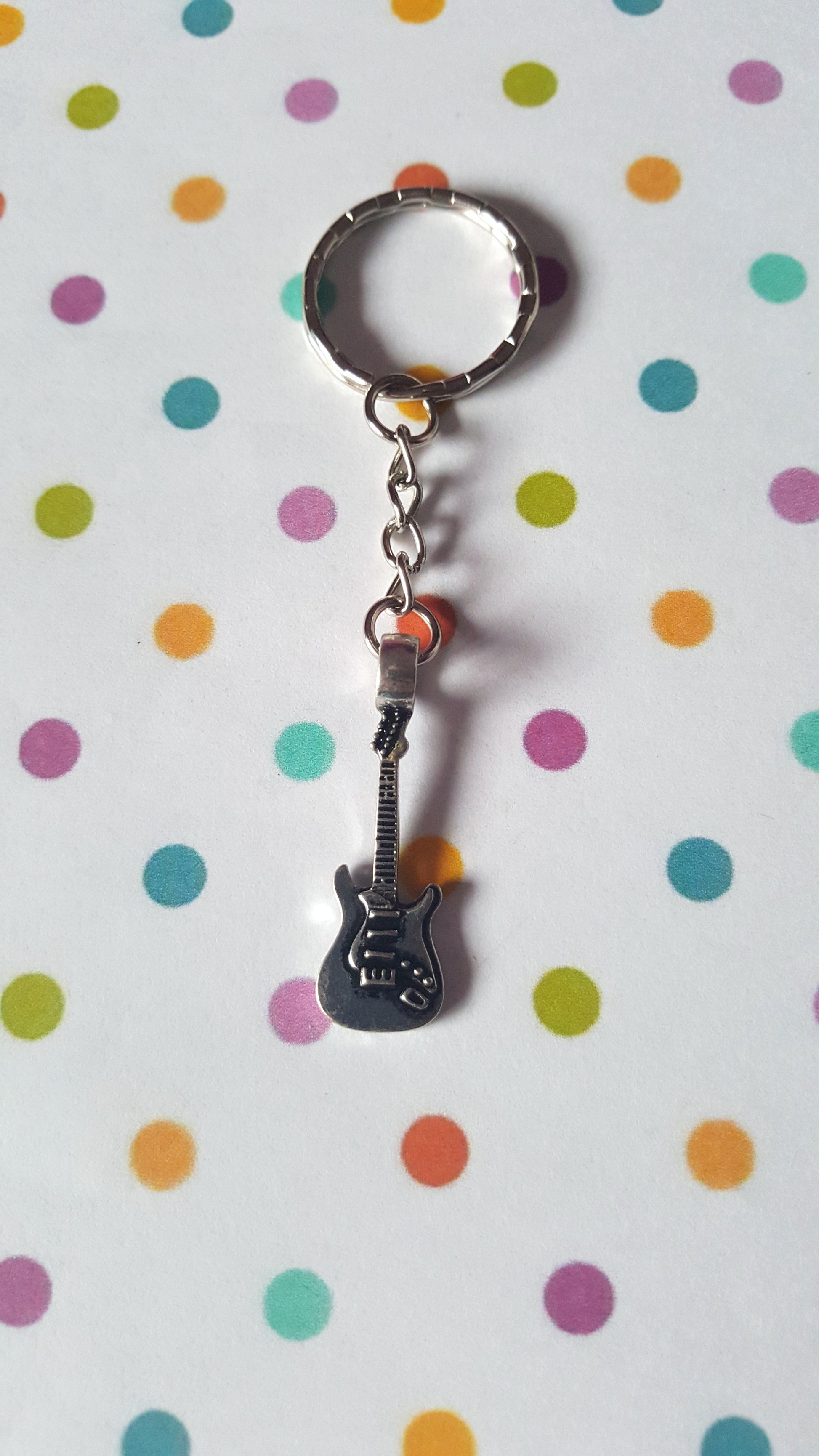 guitar keyring