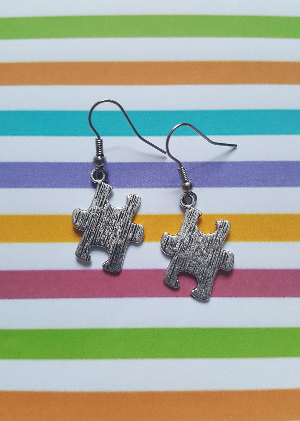 jigsaw earrings