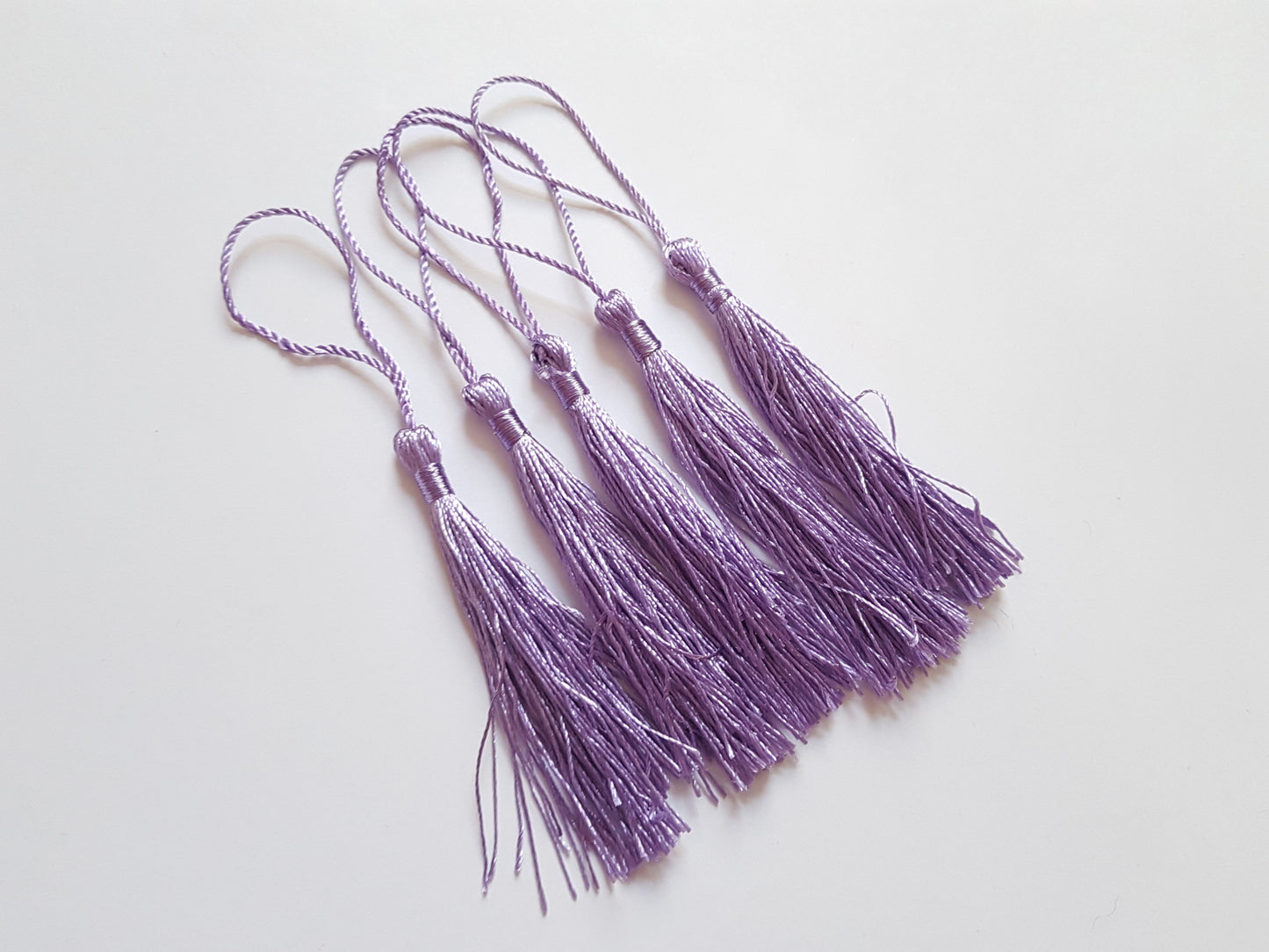 13.5cm tassels - lilac