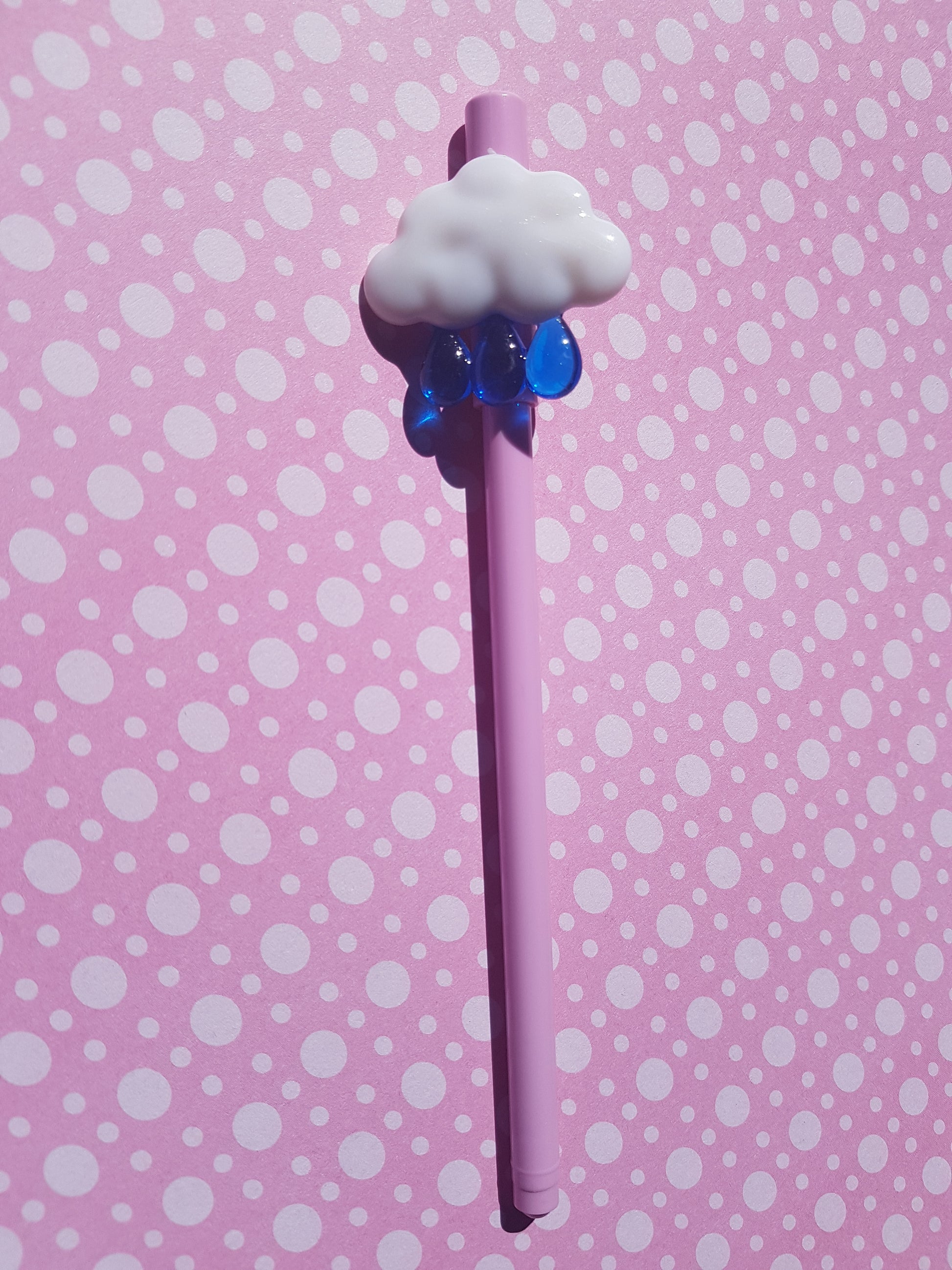 rain cloud lightening pen - lilac 