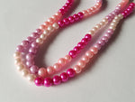 6mm glass pearl beads - mix 1 - sorbet