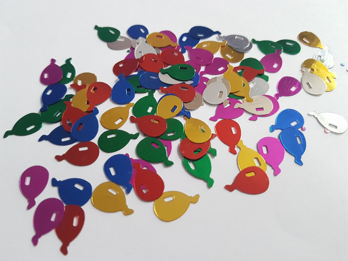 13mm balloon sequins - mixed colour