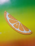 wooden fruit ruler - orange