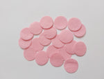 30mm felt circles - pale pink