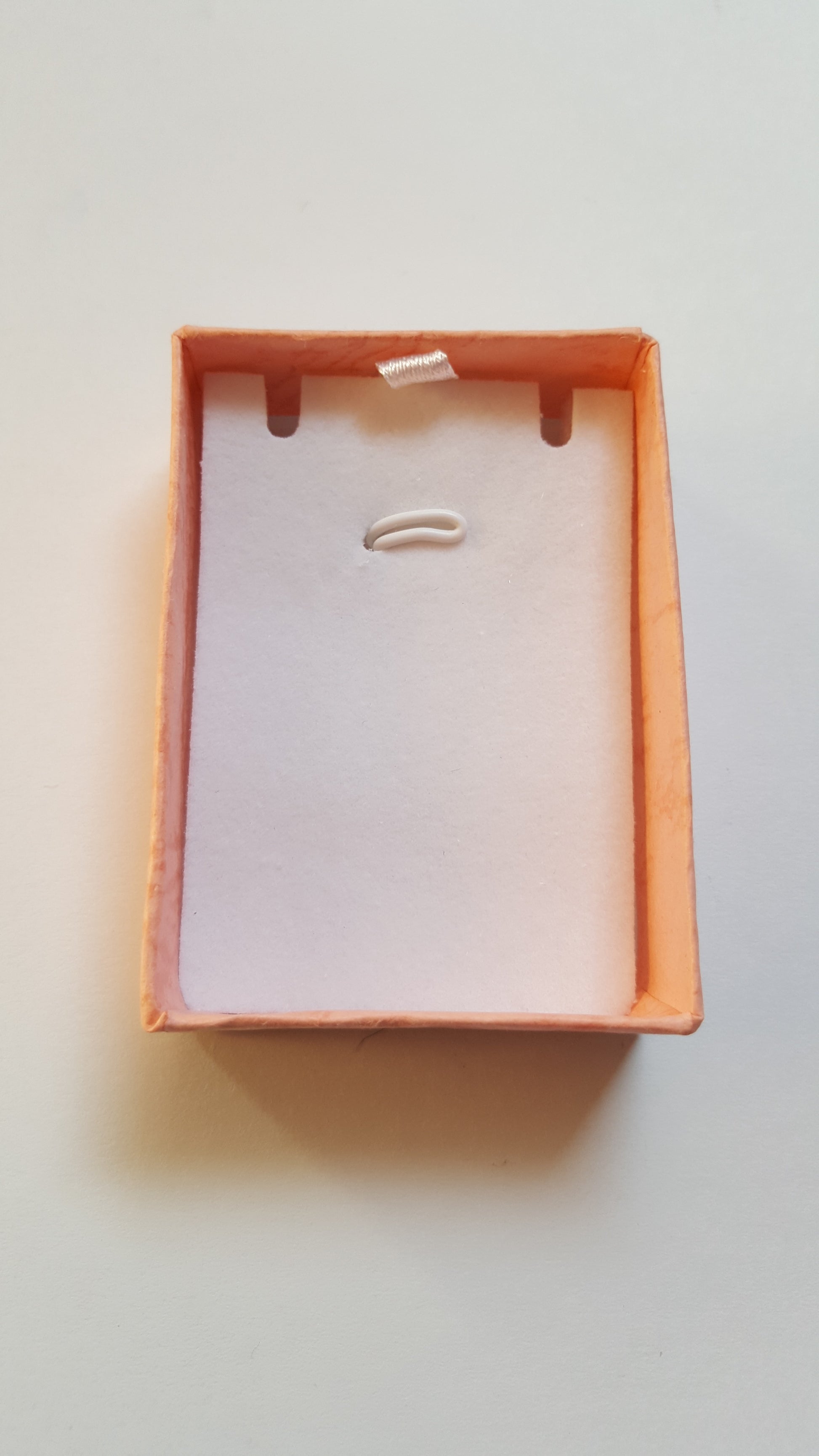 necklace gift box - peach