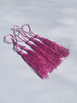13cm tassels - pink