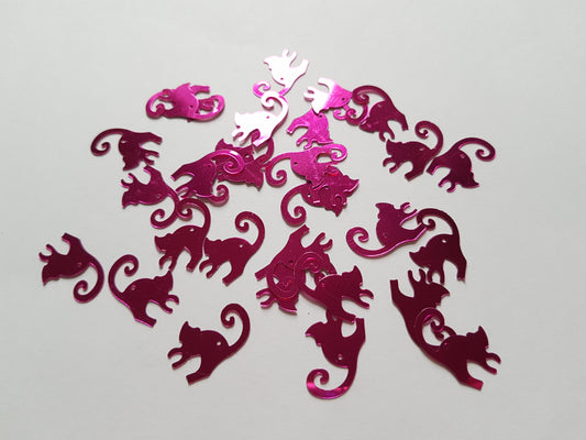 16mm happy cat sequins - pink