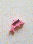 dolphin pencil sharpener - pink