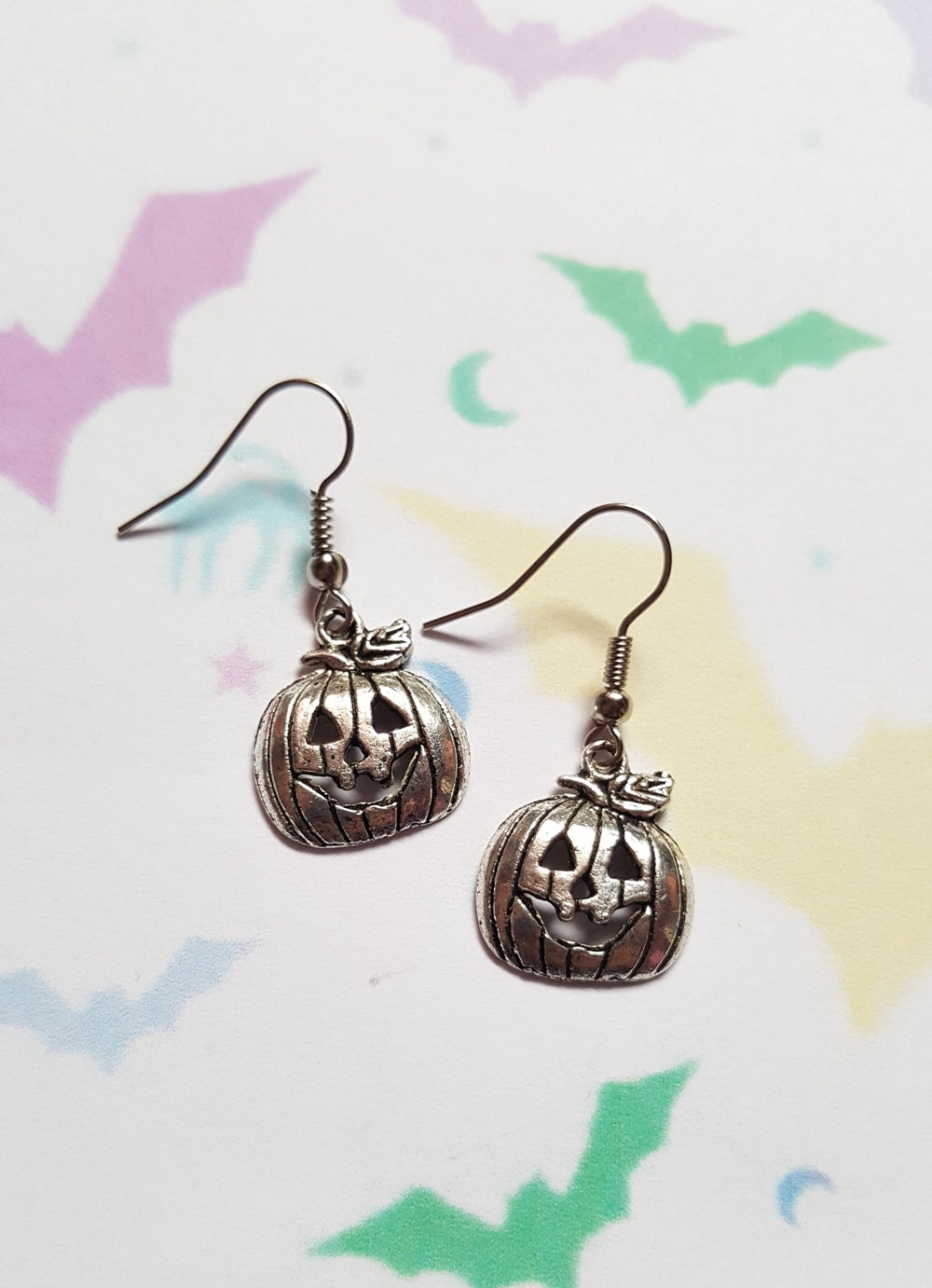 pumpkin earrings