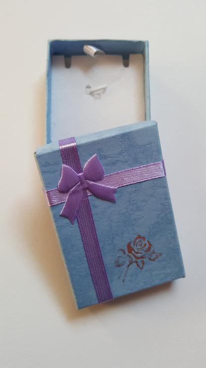 necklace gift box - purple