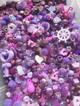50g craft mix - purple
